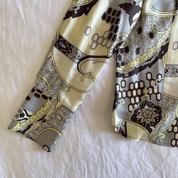 Vintage Ann Taylor 100% Silk Blouse (SP) - Picture 3 of 7